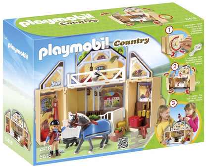 Speelbox "Paardenstal" / Coffre  "Ecurie"