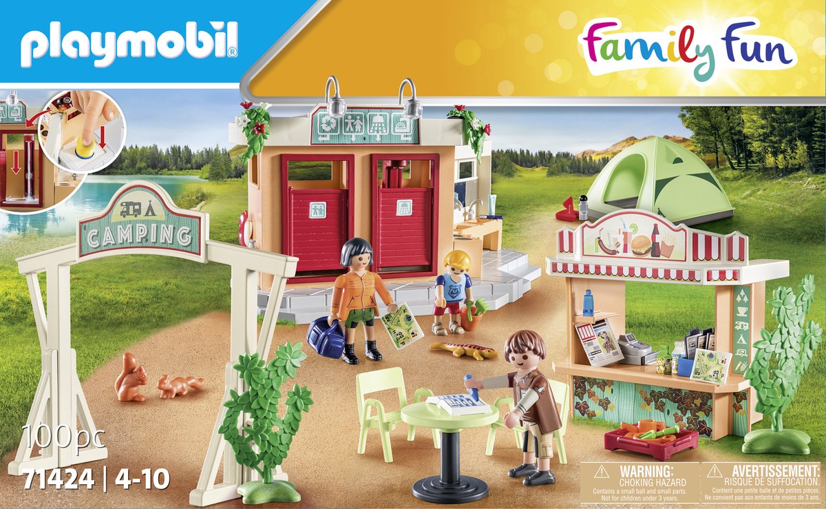 PLAYMOBIL Family Fun Camping - 71424