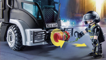 PLAYMOBIL City Action SIE-truck met licht en geluid - 9360