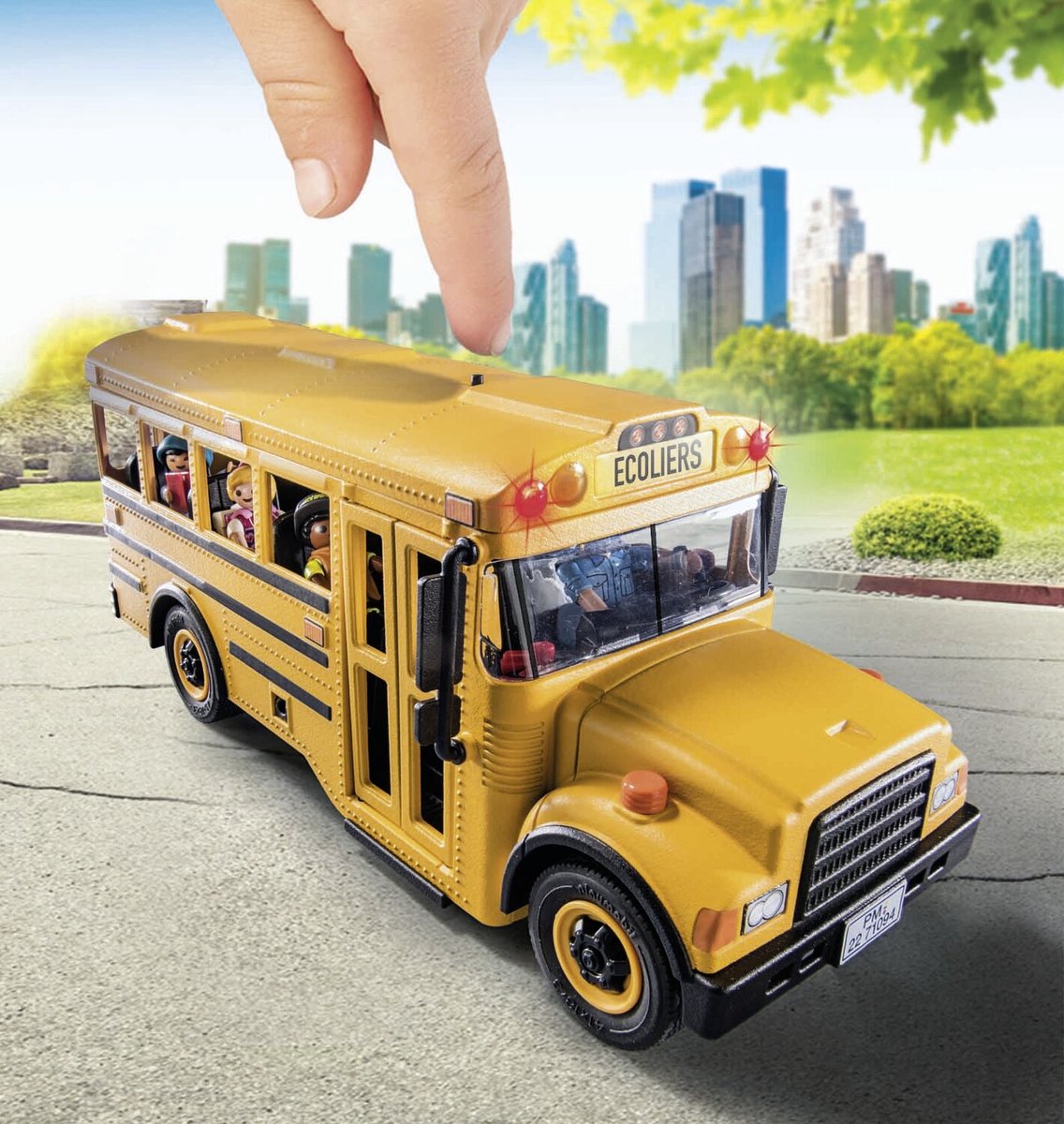 PLAYMOBIL City Life Amerikaanse schoolbus - 70983