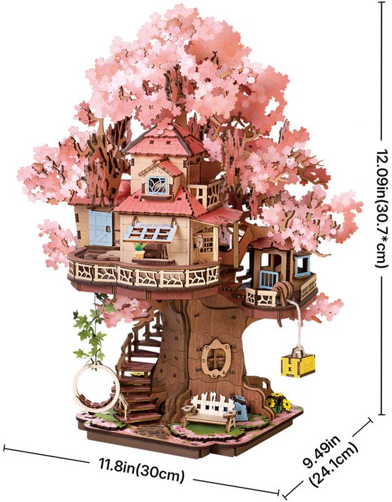 Sakura Tree House - Rolife Creation Set Series - TGS04
