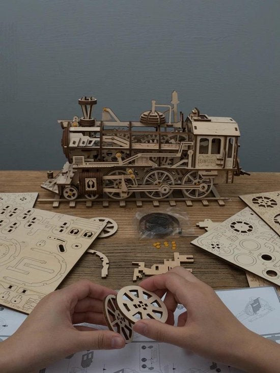 Locomotief hout  LK701