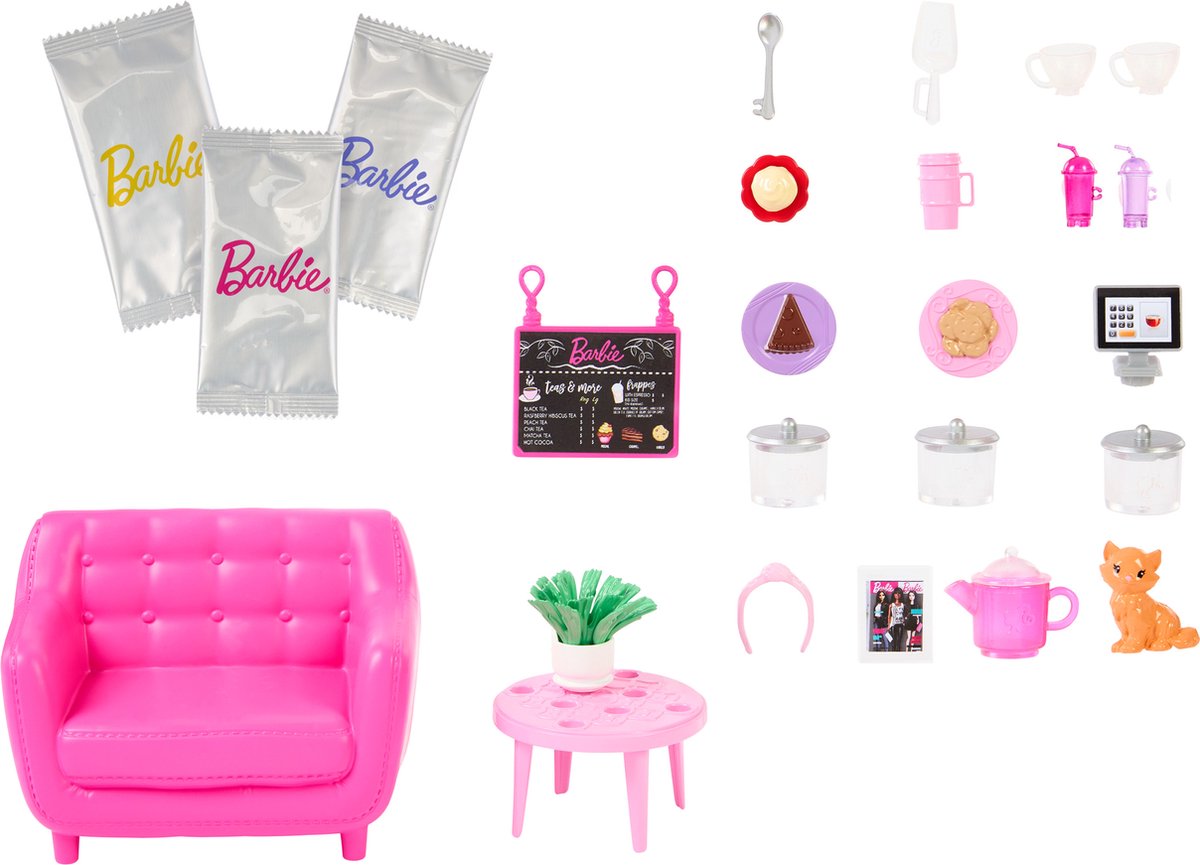 Barbie - Welzijn Cafetaria Roze - Barbiepop