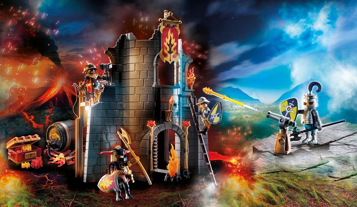 PLAYMOBIL Novelmore Burnham Raiders Vuurruïne - 70539