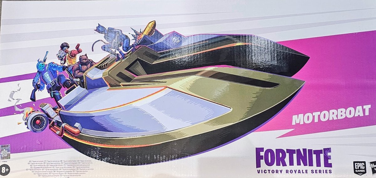 Hasbro Fortnite Victory Royale Series Motorboat - Voor 6-inch figures