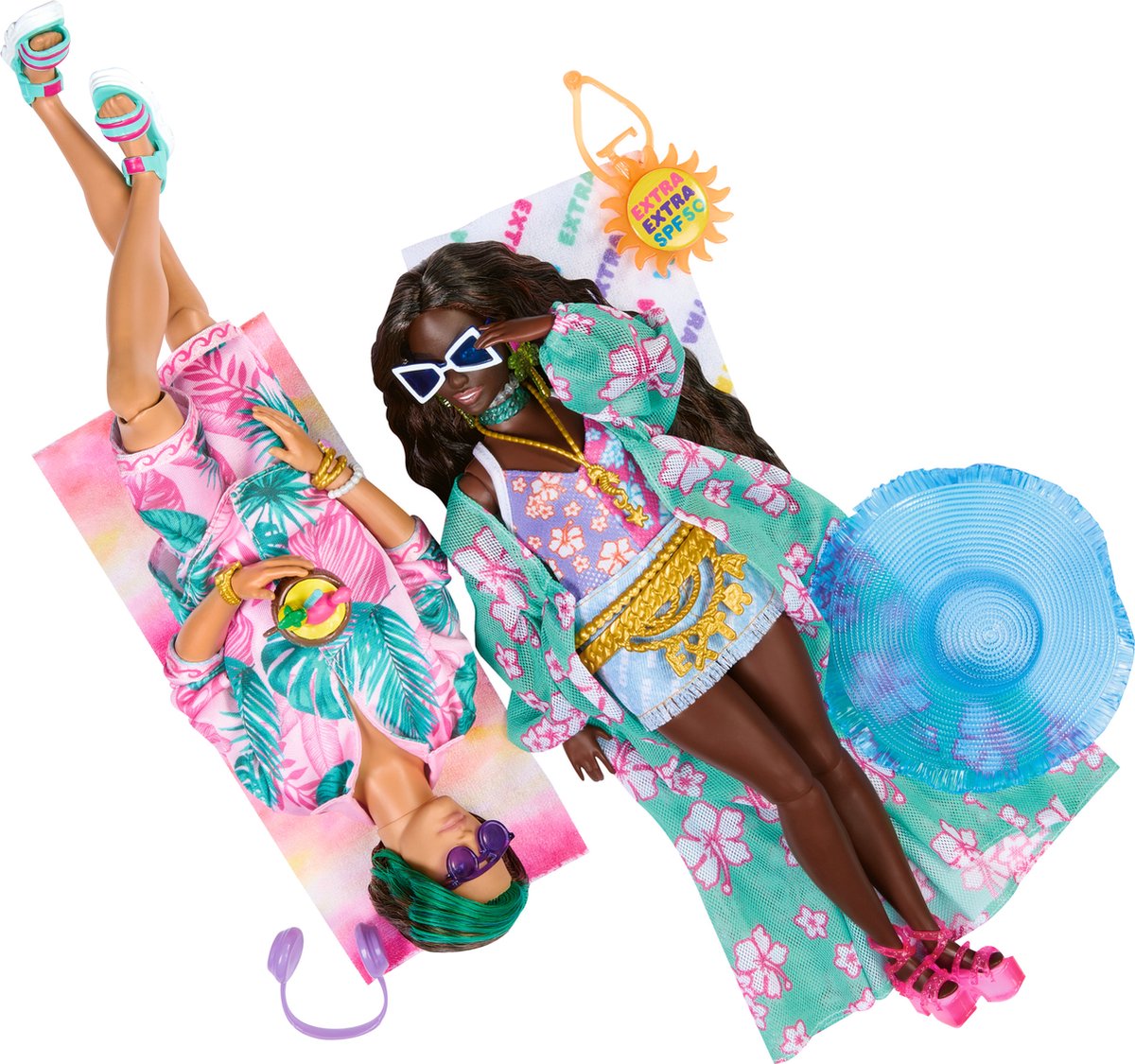 Barbie Extra Fly - Strand - Met accessories - Barbie pop