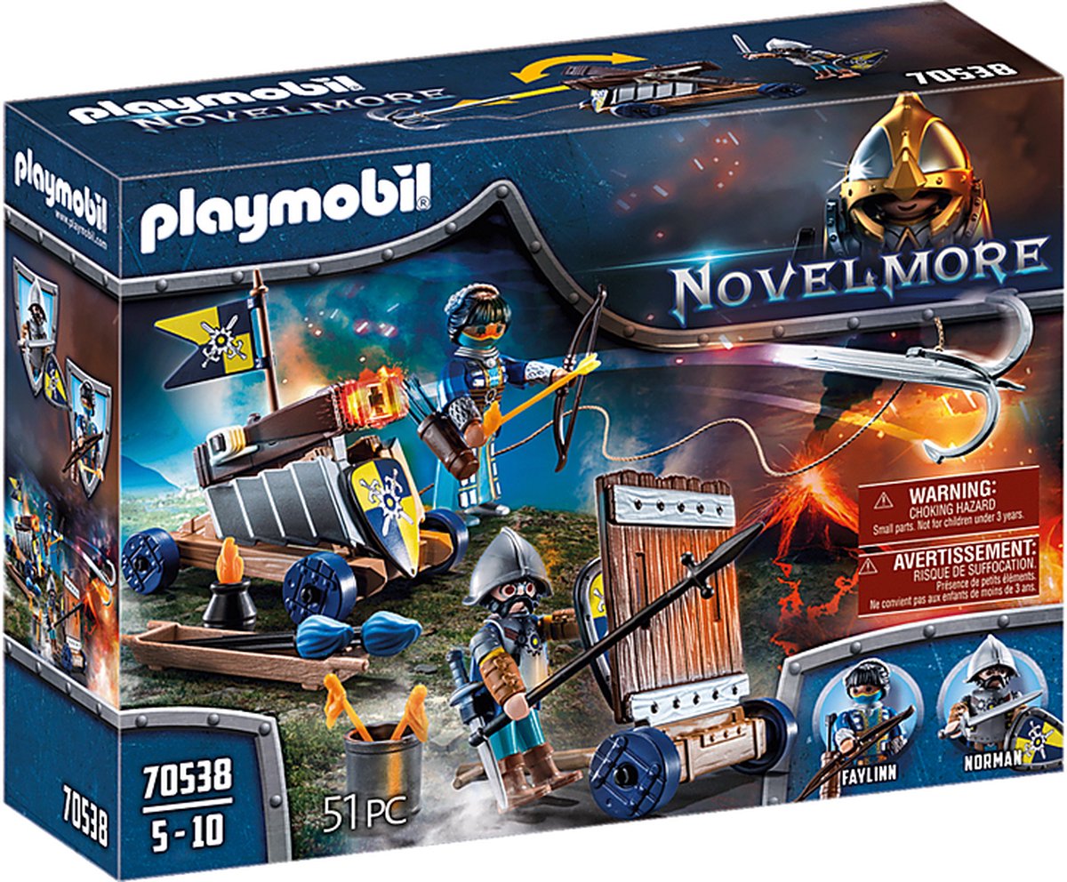 PLAYMOBIL Novelmore aanvalsgroep - 70538