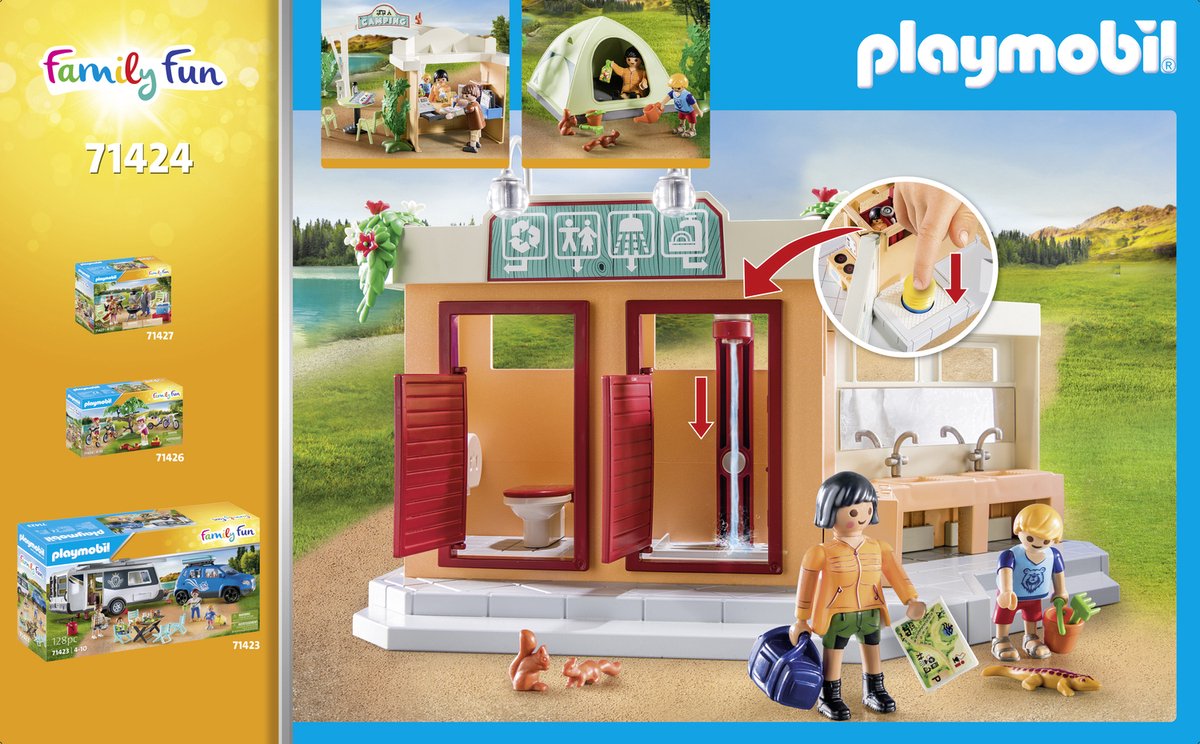 PLAYMOBIL Family Fun Camping - 71424