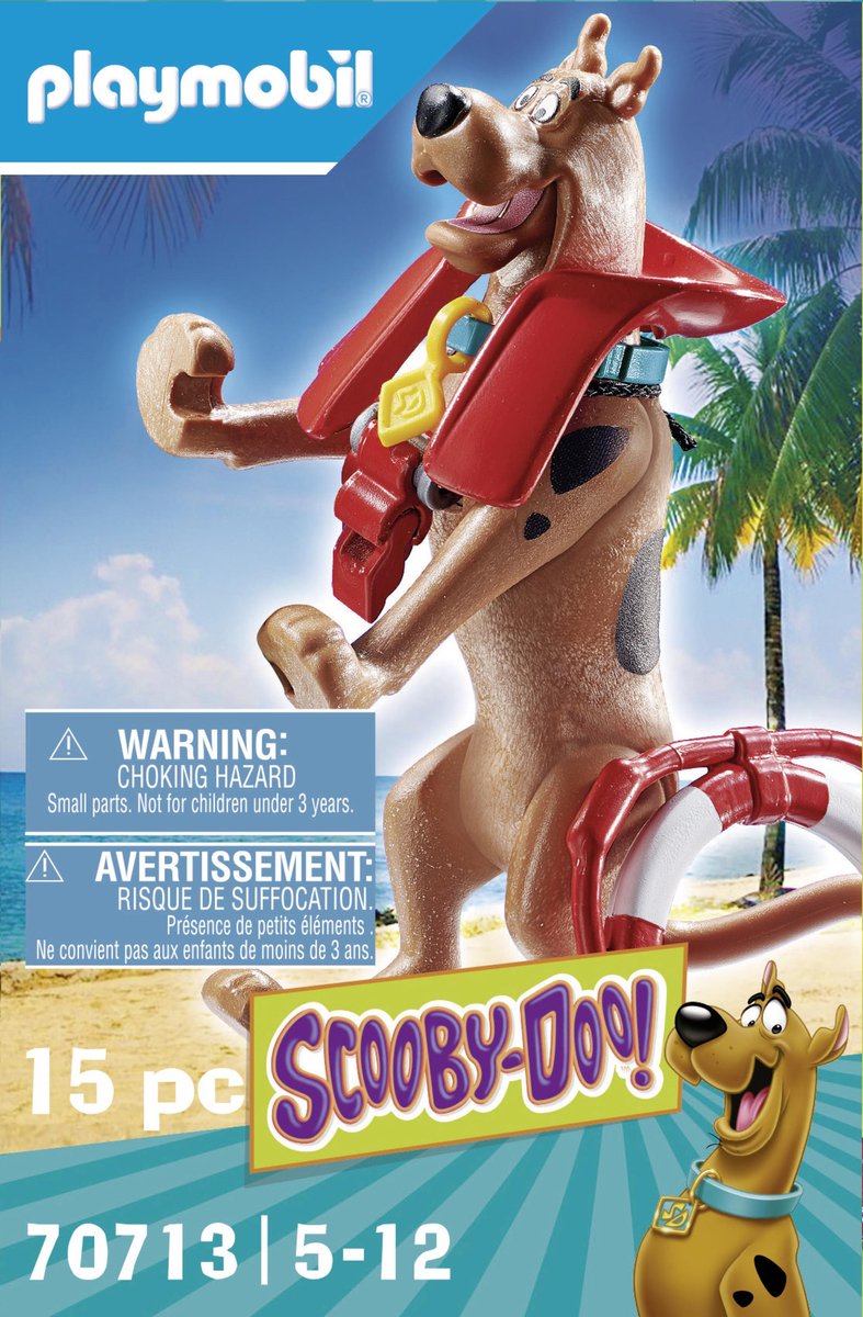 PLAYMOBIL SCOOBY-DOO! Verzamelfiguur badmeester - 70713