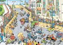 Jan van Haasteren - 200ste Legpuzzel - Zeepkisten Race - 1000 stukjes - Puzzel