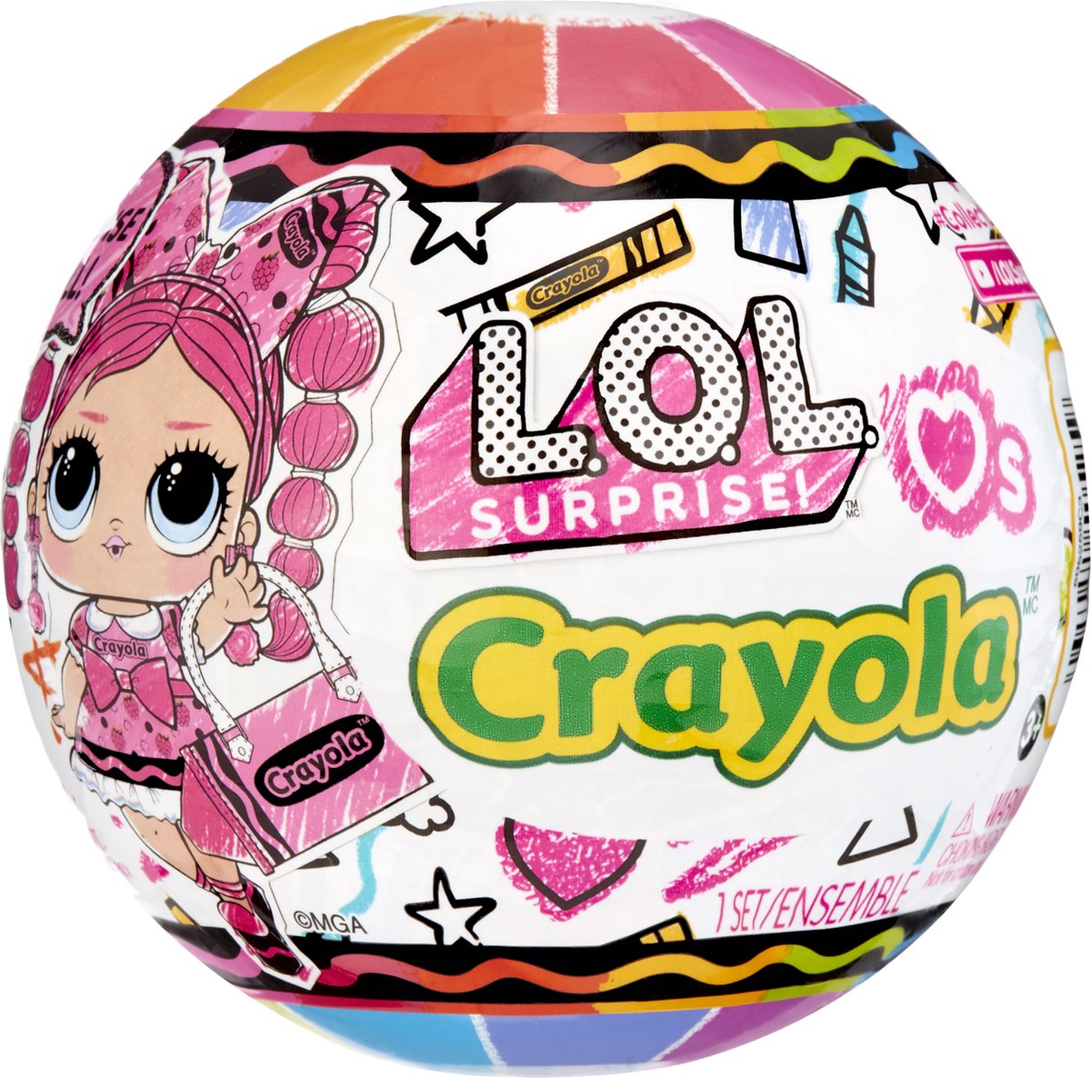 L.O.L. Surprise! Loves CRAYOLA - Verrasingsitem - Minipop