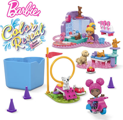 MEGA Barbie Color Reveal - Huisdieren trainen en wassen