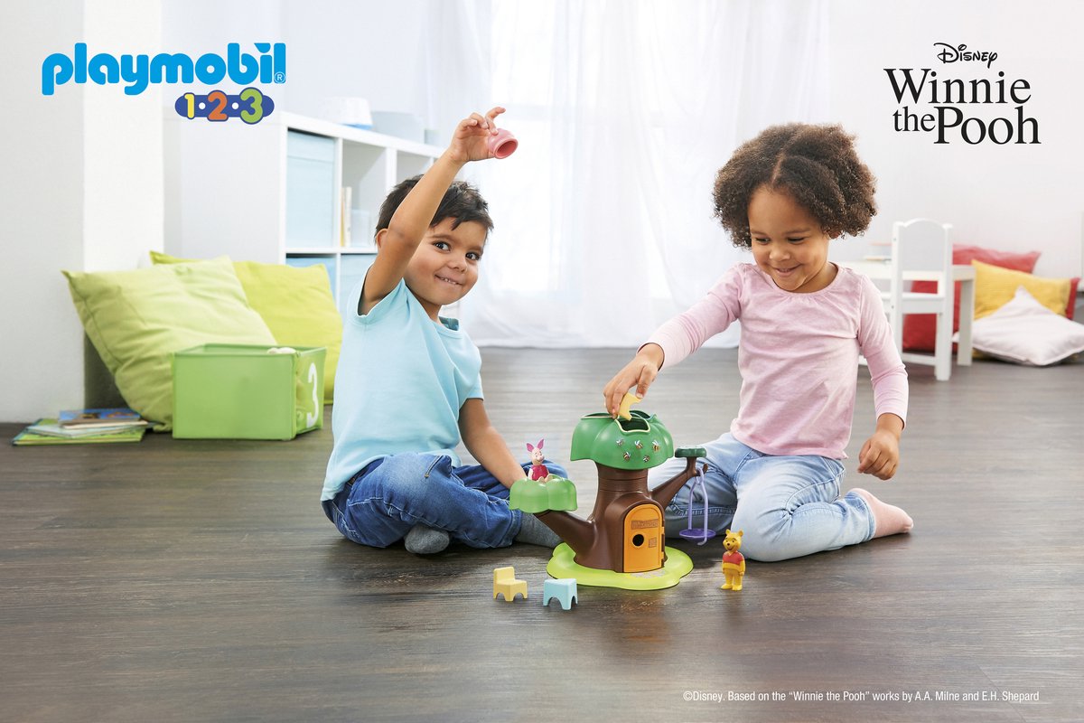PLAYMOBIL 1.2.3 & Disney Winnie de Poeh Boomhut - 71316