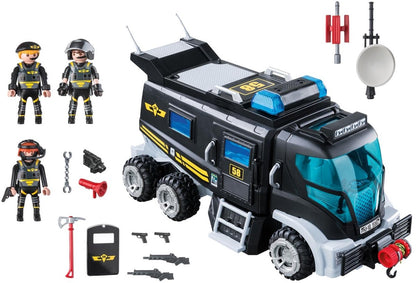 PLAYMOBIL City Action SIE-truck met licht en geluid - 9360