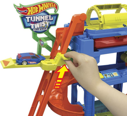 Hot Wheels City Tunnel Twist Car Wash - Racebaan