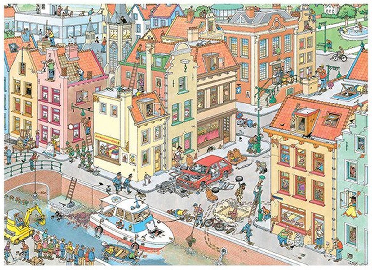 Jan van Haasteren Het Ontbrekende Stukje puzzel - 1000 stukjes
