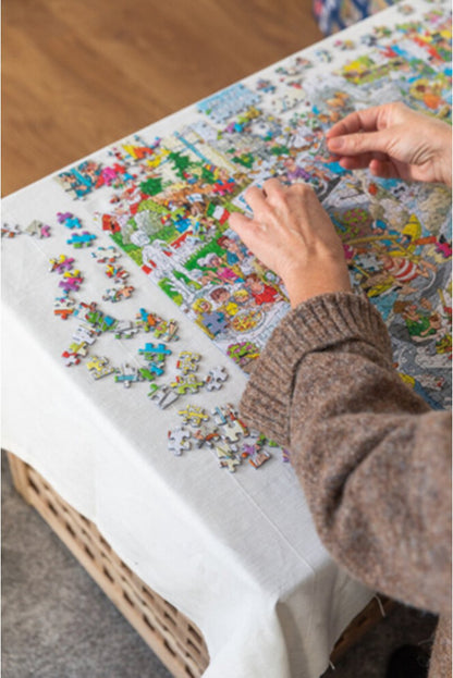 Jan van Haasteren - Cruiseschip - 1000 stukjes puzzel - Legpuzzel