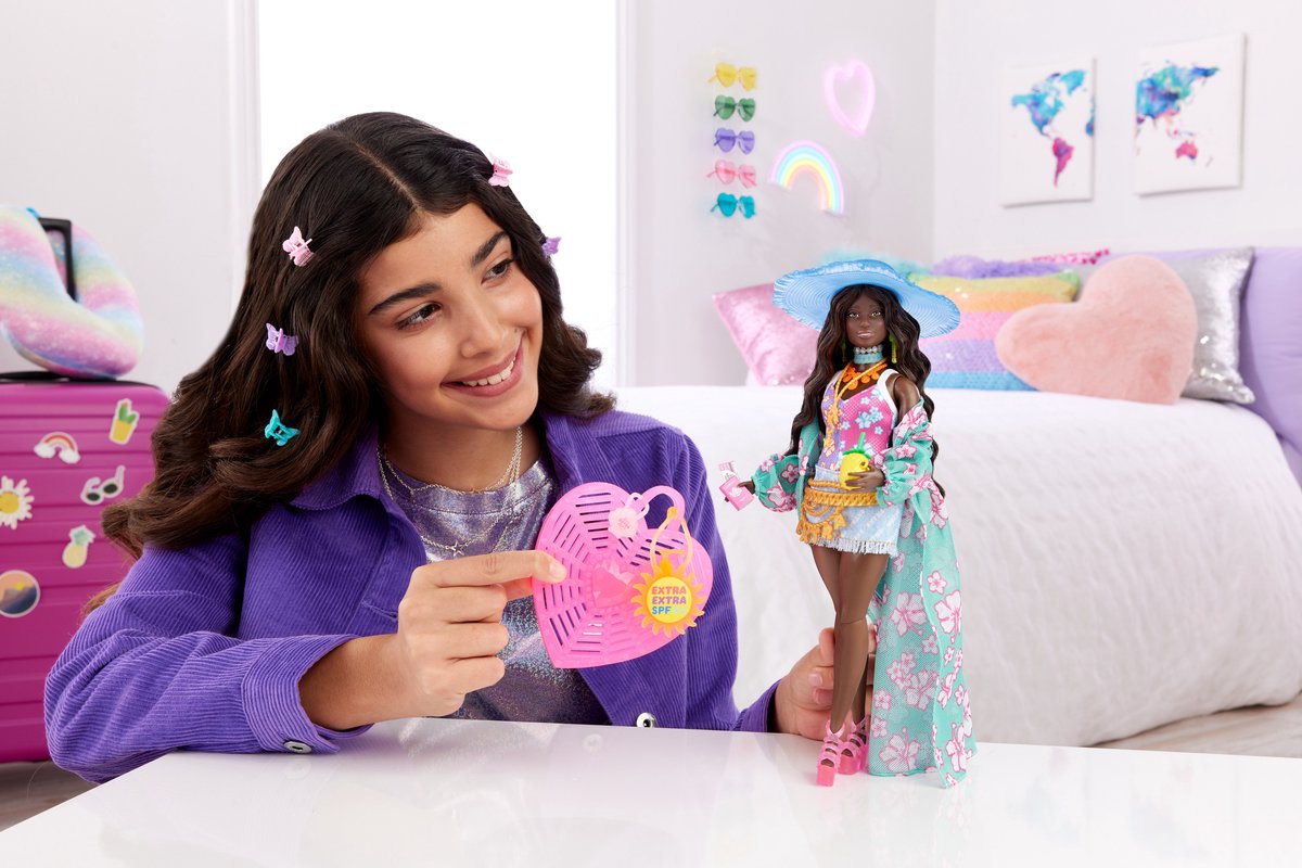 Barbie Extra Fly - Strand - Met accessories - Barbie pop