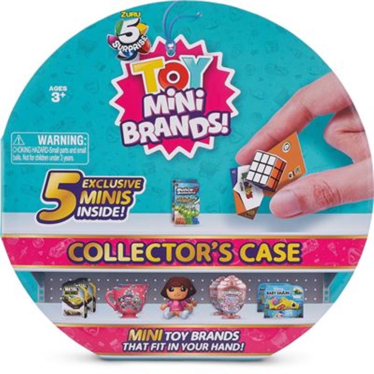 Zuru 5 Surprise Mini Brands - Mini Toy Brands - Collector's Case met 5 Exclusieve Mini's