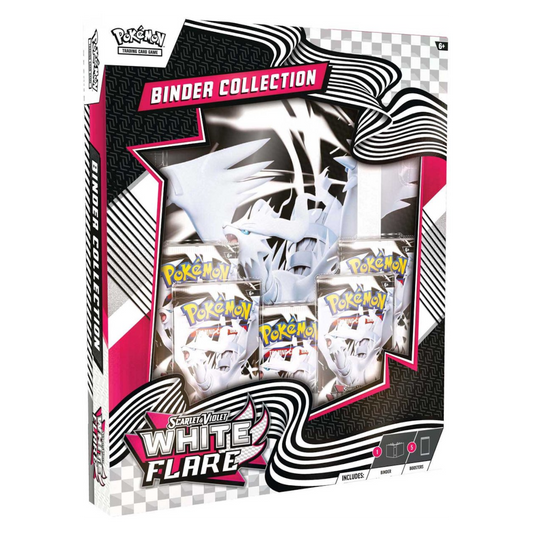 White Flare Binder Collection