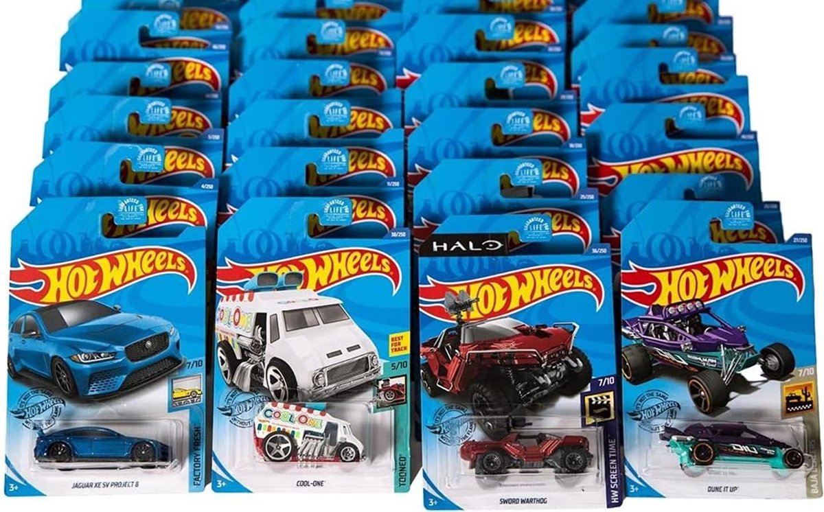 DRX Vijf stuks Iconische Hot WheelsCollector’s Set 2018 tot heden
