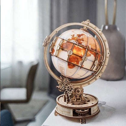 ROKR Wereldbol Globe Elektrisch Draaiend met Verlichting ST003D