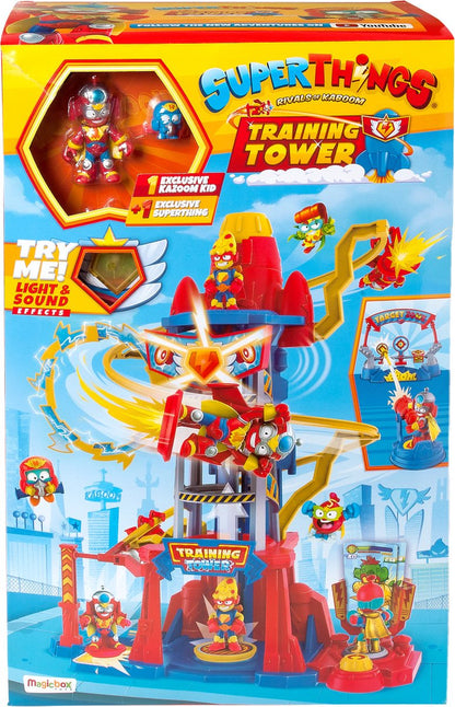SuperThings Training Tower set met exclusieve figuren