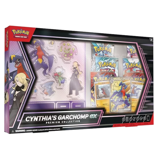 Premium Box: Cynthia's Garchomp Ex EN