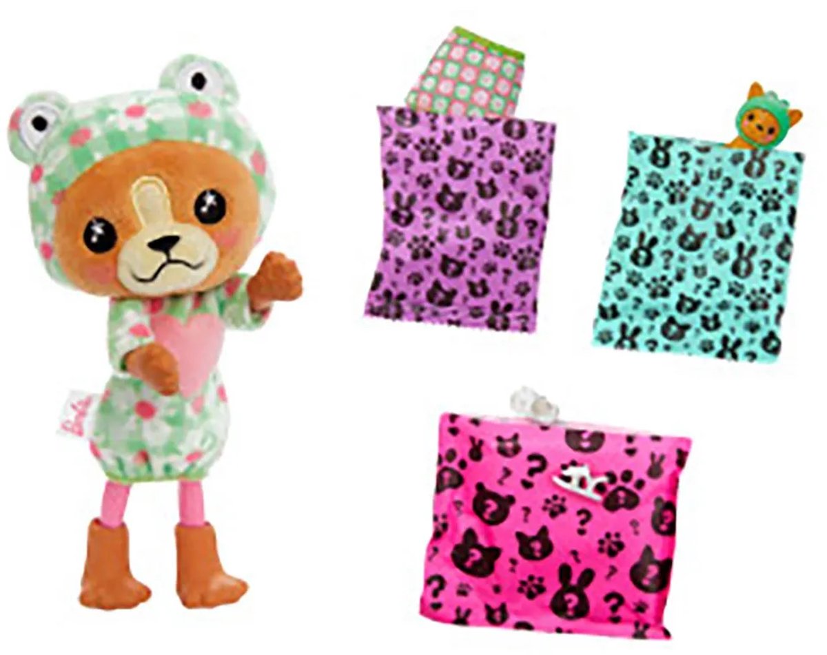 Barbie Cutie Reveal Pop - 13,9 cm - Hond Kikker - Barbiepop