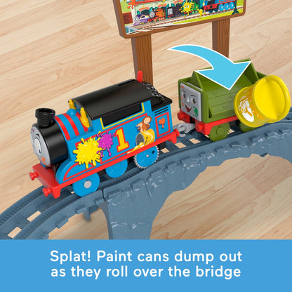 Fisher-Price Thomas de Stoomlocomotief Verfleveringsset