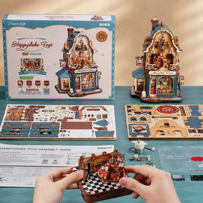 Rolife Happyduke Toys by ROKR - ROKR Magic Amusement Park Series - EAM01