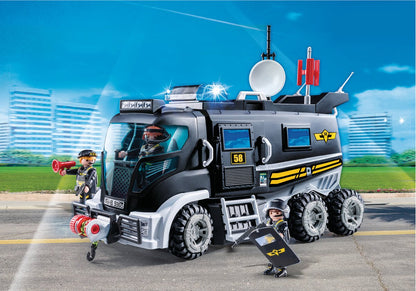 PLAYMOBIL City Action SIE-truck met licht en geluid - 9360