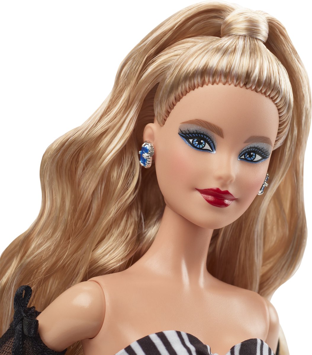 Barbie 65ste Blauwe Saffieren Verjaardag - Modepop
